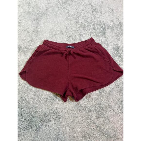 Brandy Melville Pants - Brandy Melville Red Shorts Size US (S) Small Great Soft Cotton Material